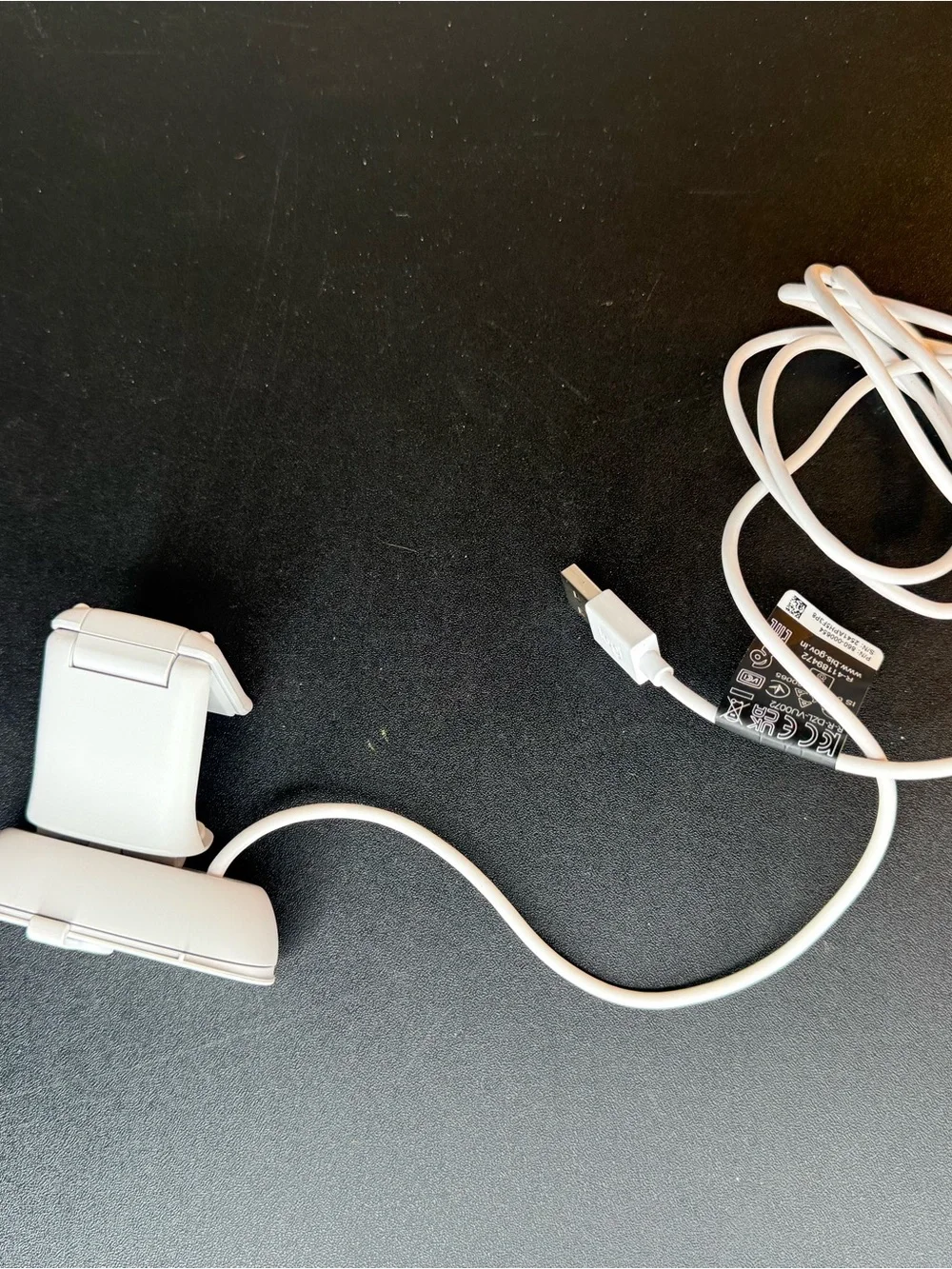 Logitech White USB Webcam with Privacy Cover